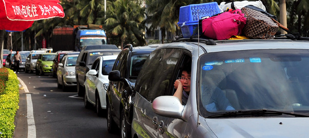 海南春節(jié)自駕游遭遇&ldquo;出島難&rdquo;