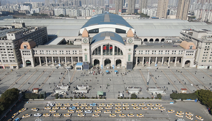 探訪漢口火車站：疫情防控不放松