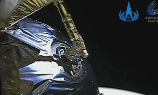 &ldquo;天問一號&rdquo;探測器火星捕獲過程影像來了！