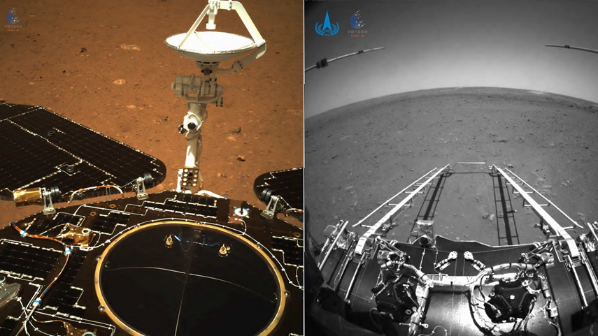 探索星辰大海 祝融號&ldquo;來信&rdquo;了！