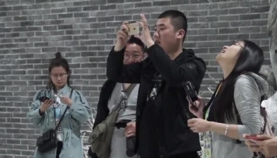 北京4月飄雪，鵝毛還是狂風(fēng)任你呼喚