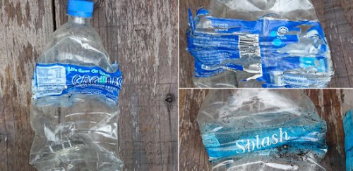 圖為社交網(wǎng)站上傳的在留尼汪島上發(fā)現(xiàn)的印尼產(chǎn)水瓶。