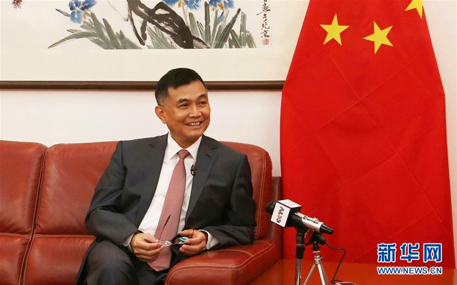 （XHDW&middot;圖文互動(dòng)）推動(dòng)中塞關(guān)系邁上新臺(tái)階&mdash;&mdash;訪中國駐塞內(nèi)加爾大使張迅