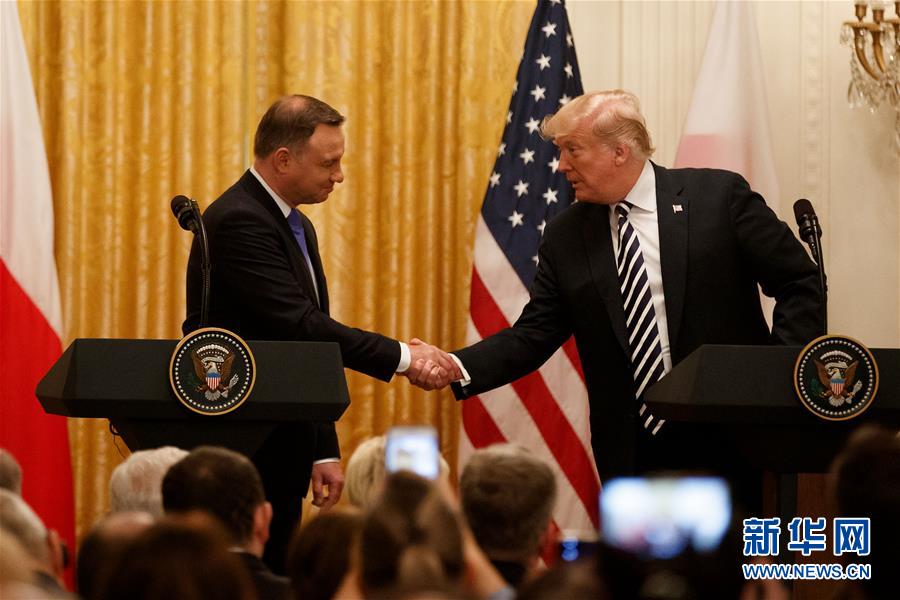 (國際)(1)特朗普稱會“認(rèn)真考慮”在波蘭設(shè)立美軍永久基地的提議