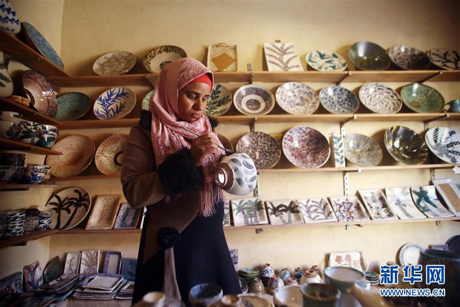 （國際&middot;圖文互動）（2）通訊：埃及傳統陶藝村煥發(fā)現代魅力