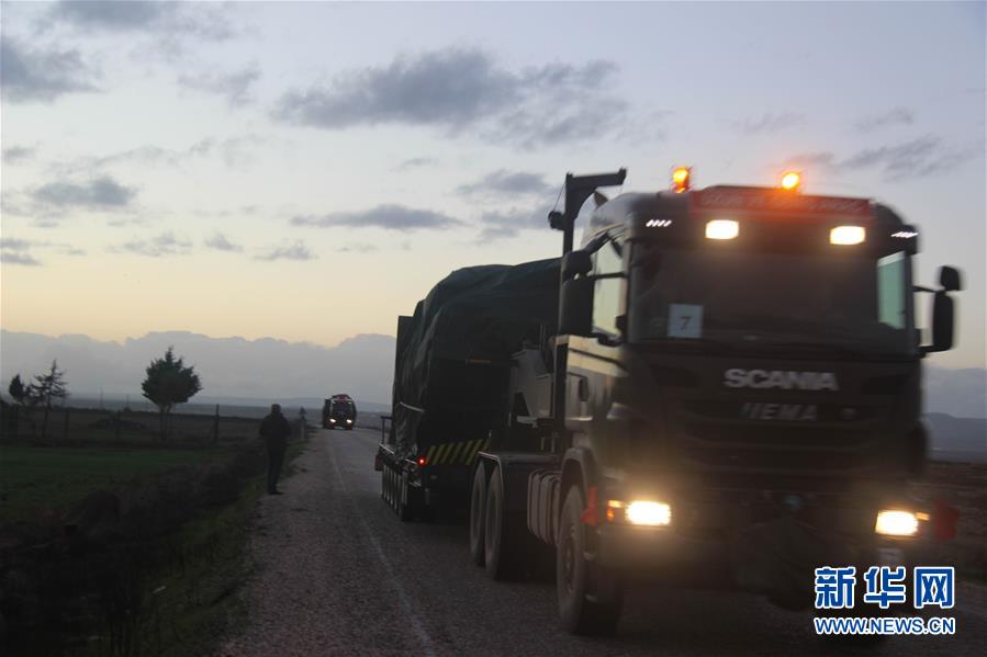 (國(guó)際)(2)土耳其加強(qiáng)在土敘邊境軍事部署