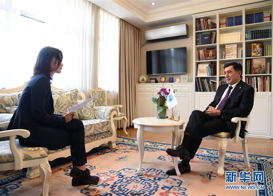 （圖文互動(dòng)）（3）專訪：上合組織支持構(gòu)建開放型世界經(jīng)濟(jì)&mdash;&mdash;訪上合組織新任秘書長(zhǎng)諾羅夫