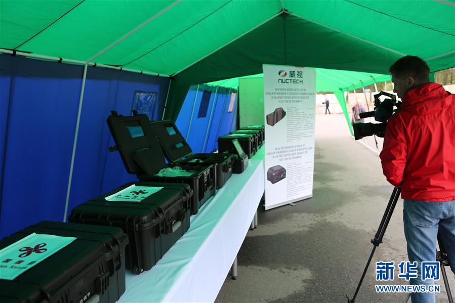 (國際)(1)中國向白俄羅斯援助一批海關(guān)檢測設(shè)備