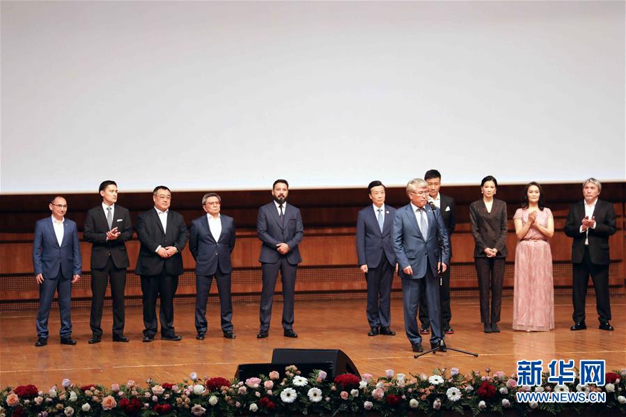 （國際&middot;圖文互動）（1）中哈合拍影片《音樂家》在哈薩克斯坦首映