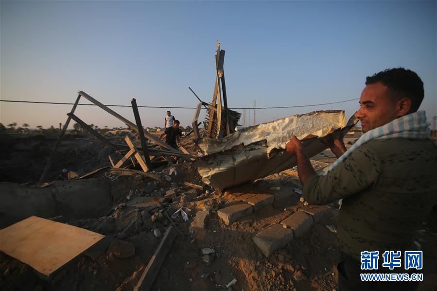 (國際)(1)以軍轟炸加沙地帶以回應巴方火箭彈襲擊