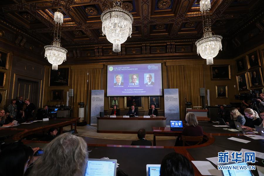 (國際)(2)三名科學(xué)家分享2019年諾貝爾化學(xué)獎