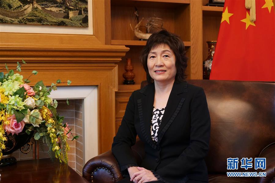 （習近平出訪配合稿&middot;圖文互動）專訪：中希關系已成為不同國家間和平相處、合作共贏的典范&mdash;&mdash;訪中國駐希臘大使章啟月