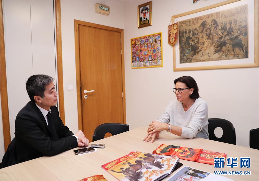 （國(guó)際&middot;圖文互動(dòng)）（1）專訪：馬戲是歐洲和中國(guó)跨文化交流的橋梁&mdash;&mdash;訪蒙特卡洛國(guó)際馬戲節(jié)主席、摩納哥公主斯蒂芬妮