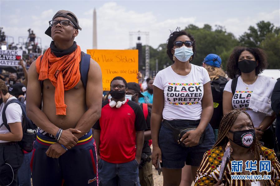 (國(guó)際)(3)美國(guó)民眾舉行反種族歧視和暴力執(zhí)法大規(guī)模示威活動(dòng)