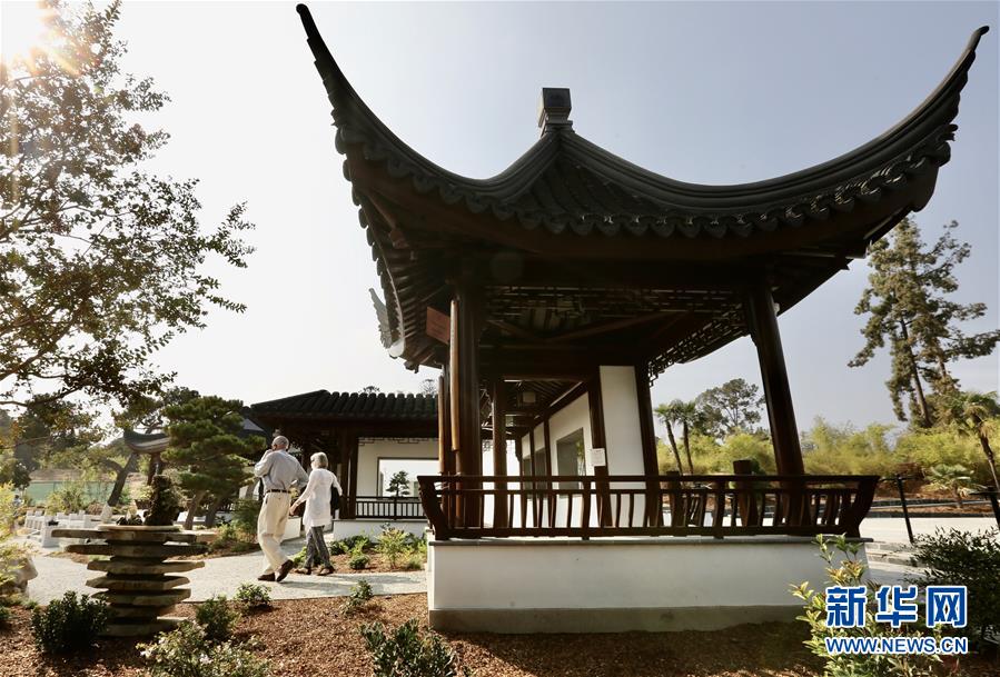 (國際)(3)北美最大中式古典園林流芳園擴建完成對外開放