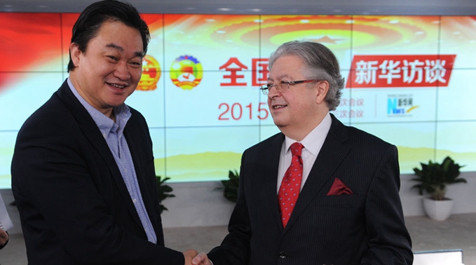 瑞士駐華大使戴尚賢接受新華網(wǎng)獨家&ldquo;兩會&rdquo;訪談