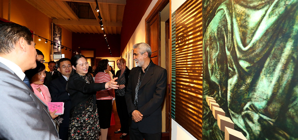 &ldquo;感知中國 走進秘魯&mdash;&mdash;APEC&lsquo;人與自然&rsquo;藝術(shù)展&rdquo;亮相秘魯
