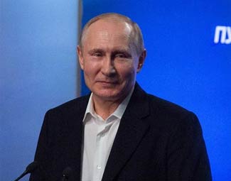 &ldquo;強大的總統(tǒng)，強大的俄羅斯&rdquo;