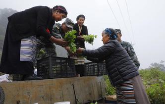 &ldquo;八一&rdquo;禮物，飛向云端哨所
