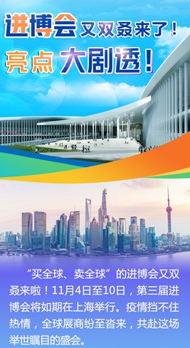 進博會又雙叒來了！亮點大劇透！