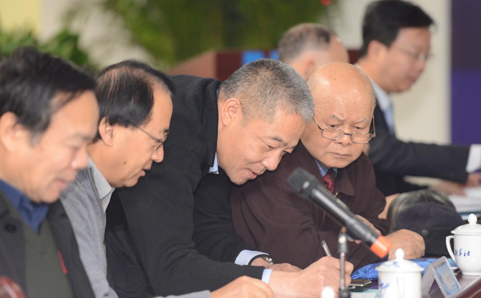 參加新華網(wǎng)2012&ldquo;縱論天下&rdquo;國(guó)際問(wèn)題研討會(huì)的專家在交流