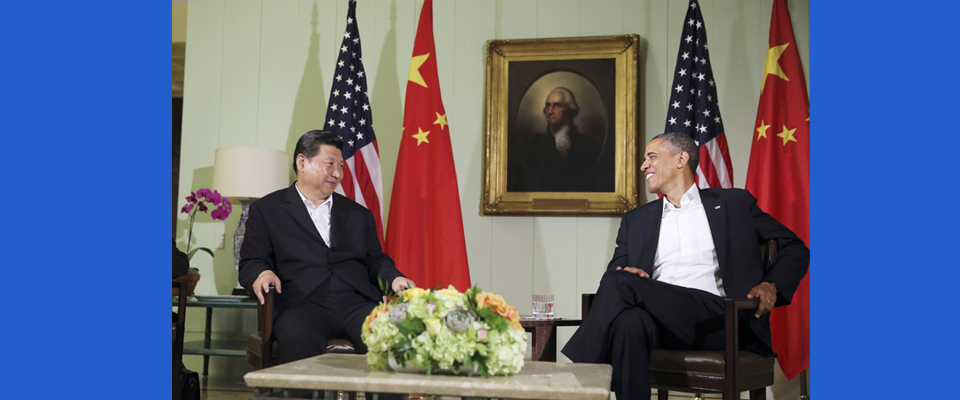 2013年6月，習(xí)近平與美國總統(tǒng)奧巴馬共同會(huì)見記者